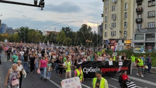 Protest Srbija protiv nasilja